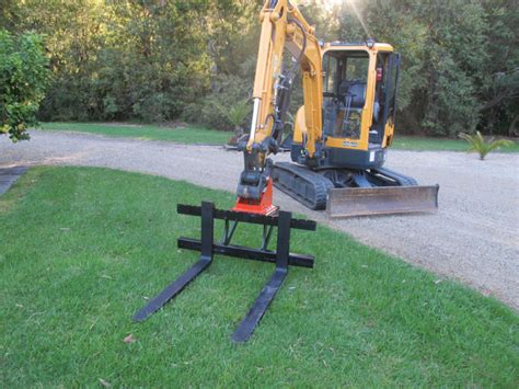 pallet forks for mini excavator|excavator pallet forks for sale.